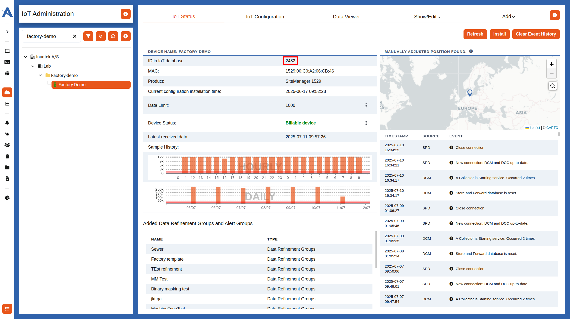 Where to find device ID